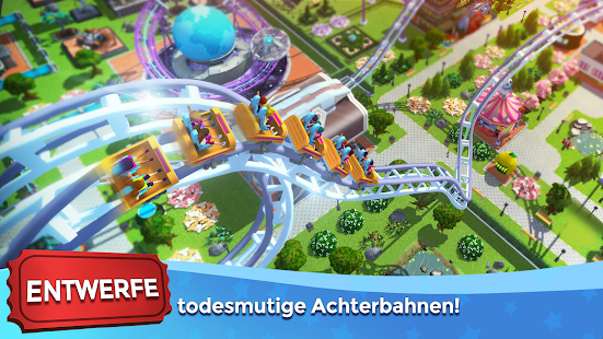 RollerCoaster Tycoon Touch Screenshot