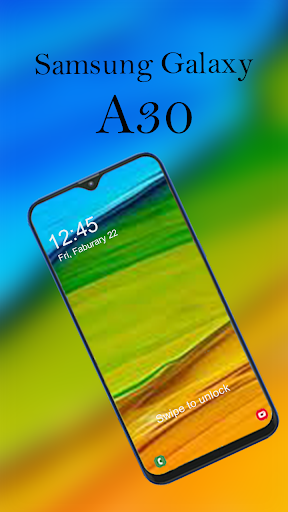 Theme for Samsung Galaxy A30 Screen 2