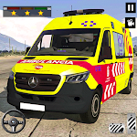 Cover Image of ดาวน์โหลด เกมรถพยาบาล: City Rescue 3d  APK