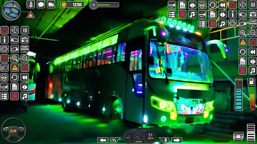 Captura de Pantalla 9 Euro Bus Driving Bus Game 3D android