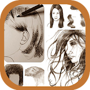 How To Draw Hair  Icon