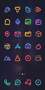 Folds - Icon Pack لقطة شاشة