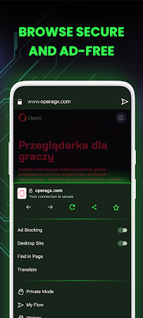 Game screenshot Opera GX: Gaming Browser apk download