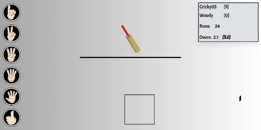 Hand Cricket Screen 2