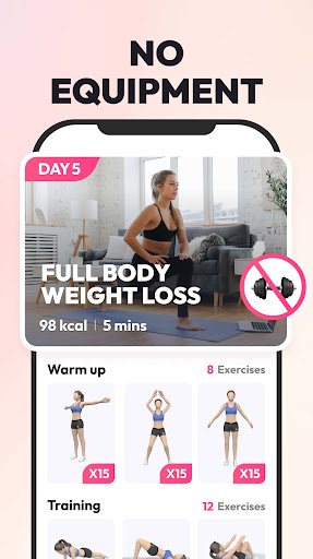 Weight Loss for Women: Workout screenshot 6
