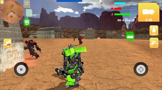 Robot War Free Fire – Survival Battleground Squad Mod Apk 1.0 (Unlimited Energy/Bullets) 8