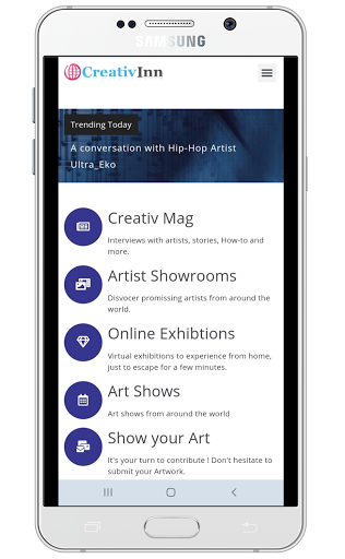 CreativInn - Art News and more Screen 2