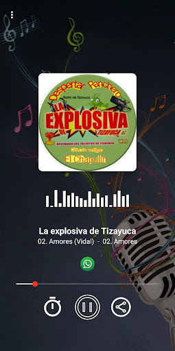Android application La explosiva de Tizayuca screenshort