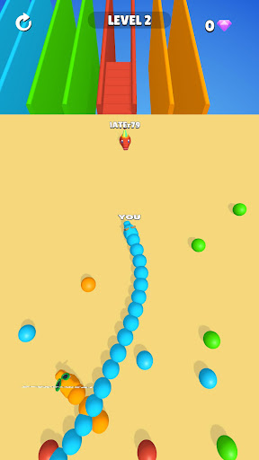 Snake Race 3D Screen 2