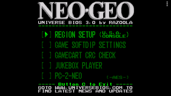 NEO.emu (Arcade Emulator) لقطة شاشة
