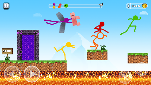 About: Stickman Fighting: 2 Player Funny Physics Games (Google Play  version)