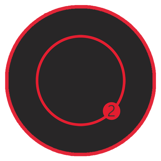 [UX9] Oxygen 10 Red LG Android  Icon