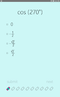 Schermata Trig or Treat