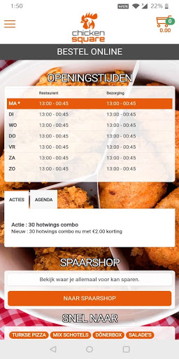 Android application Chicken Square Officieel screenshort