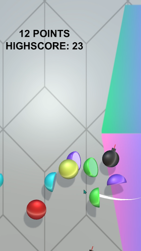 Android application Ninja Ball Light screenshort