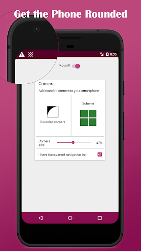 Rounded: Corners Curve Screen 2