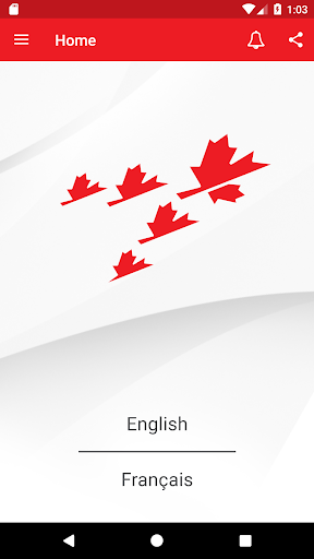 Android application Leadership Canada screenshort