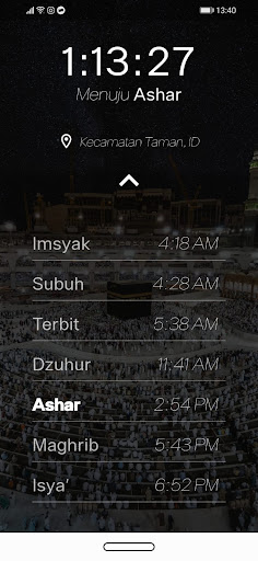Android application Jadwal Imsakiyah (Sesuai GPS) screenshort