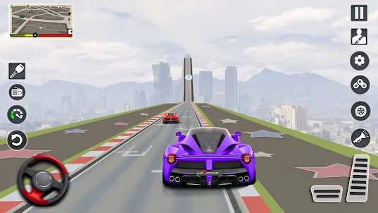 GT Car Stunt Ramp Master Game