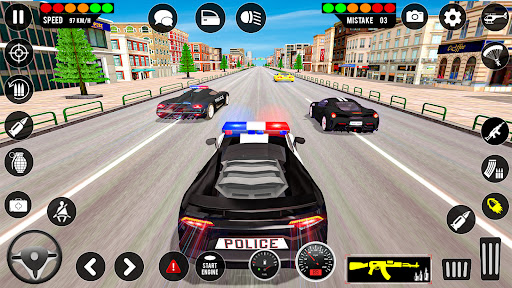Android application Police Car Games - Police Game screenshort