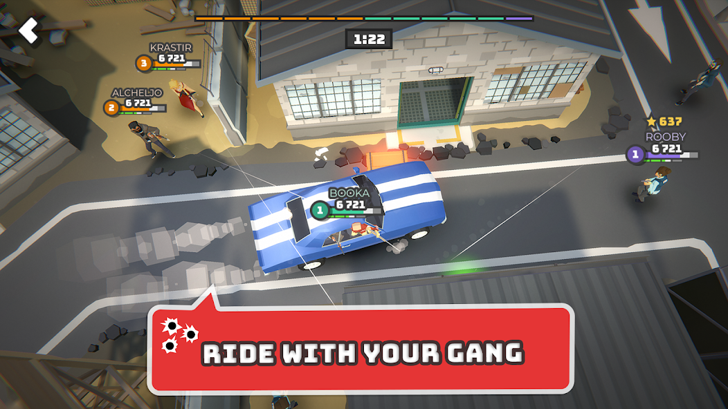 Gang Up: Street Wars 0.039 APK + Mod (Unlimited money) untuk android