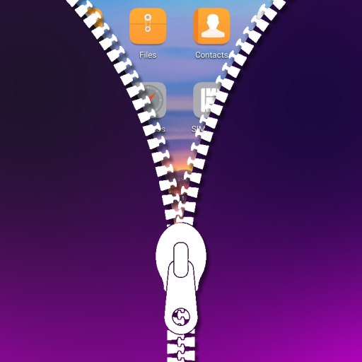 Zip Locker Screen - Zippin Logo