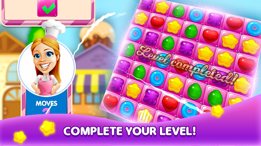 Candy Fantasia: Match 3 Puzzle