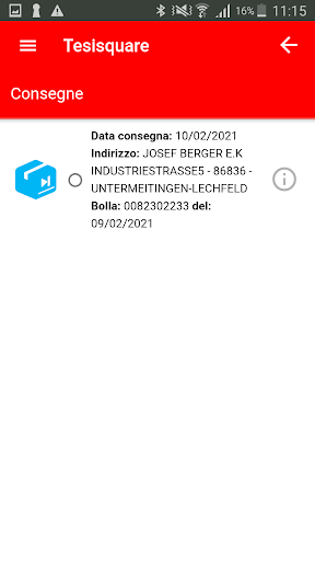 TESISQUARE SHIPMENT TRACKING