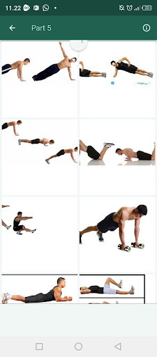Android application GYM : Fitnes & Body Building screenshort