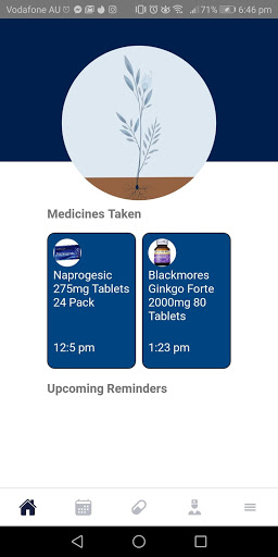 Reamot - Medication Reminder A Screen 2