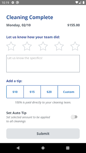 The Cleaning Authority screenshot