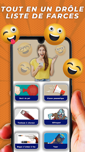 Android application bruit de pet prank screenshort
