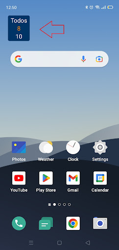 Android application Sổ Công Việc Cá Nhân screenshort