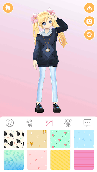 Girl-Styledoll Fashion Show 01.00.14 APK + Mod (Unlimited money) untuk android