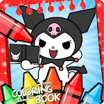 Cover Image of Download Kuromi and Melody Coloring クロミ  APK
