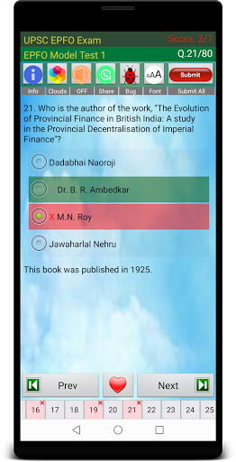 Job Exam Prep Screen 3