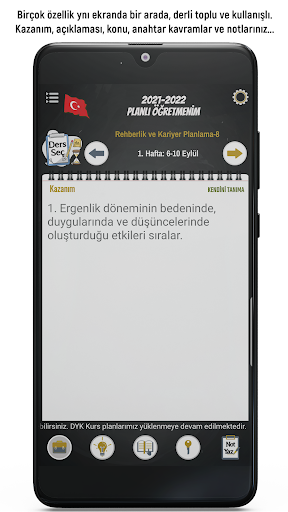 Planlı Öğretmenim- Yıllık Plan Screen 3