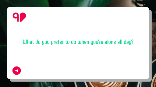 Fun questions to ask on your ( Screen 3