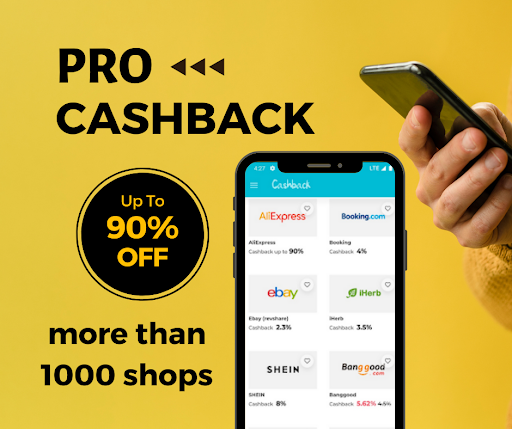 Android application Cashback for Ali and other screenshort