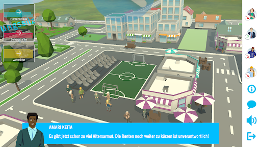 Android application ERHARD CITY screenshort