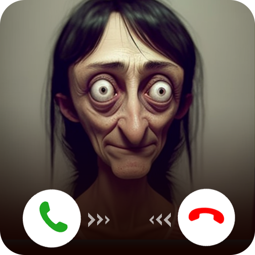 Creepy momo prank video call