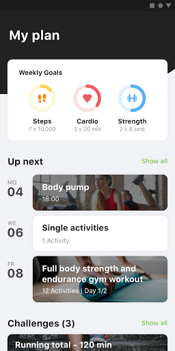 Sens Fitness Screenshot 1 - AppWisp.com