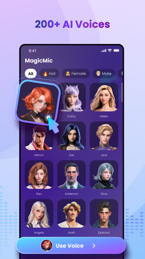 Screenshot of MagicMic - AI Voice Changer