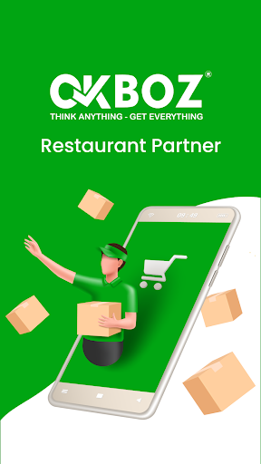 Android application Ok Boz Restaurant Partner screenshort