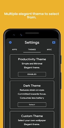 Focus Launcher Screen 2