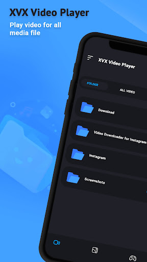 Android application XVX Video Player screenshort