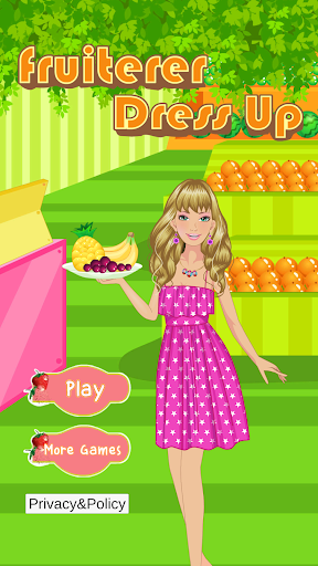 Android application Fruiterer Girl Dress up Game screenshort