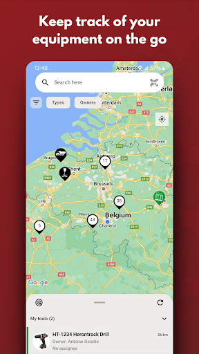 HeronTrack Screen 2