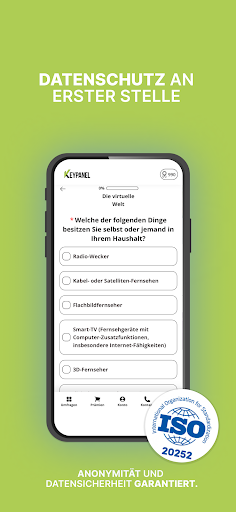 Keypanel - Bezahlte Umfragen Screenshot 2 - AppWisp.com