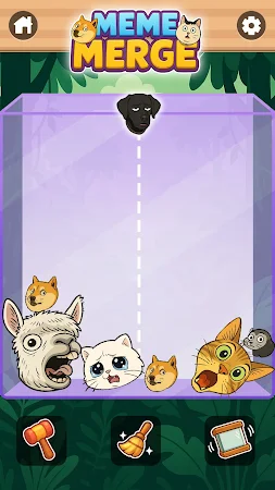 Game screenshot Meme Merge: Sort & Drop Game mod apk